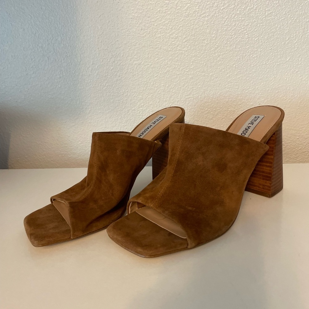 Steve Madden Women's Brown Mules